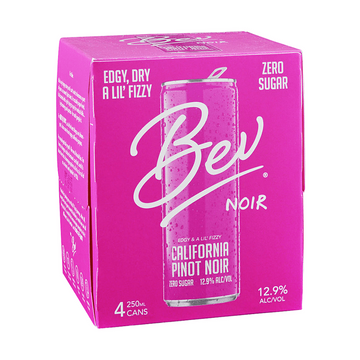 Bev Noir Pinot Noir 4-Pack - ForWhiskeyLovers.com