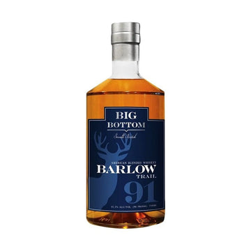 Big Bottom Barlow Trail 91 Small Batch American Blended Whiskey - ForWhiskeyLovers.com