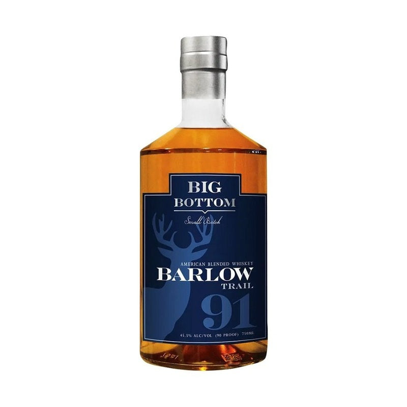 Big Bottom Barlow Trail 91 Small Batch American Blended Whiskey - ForWhiskeyLovers.com