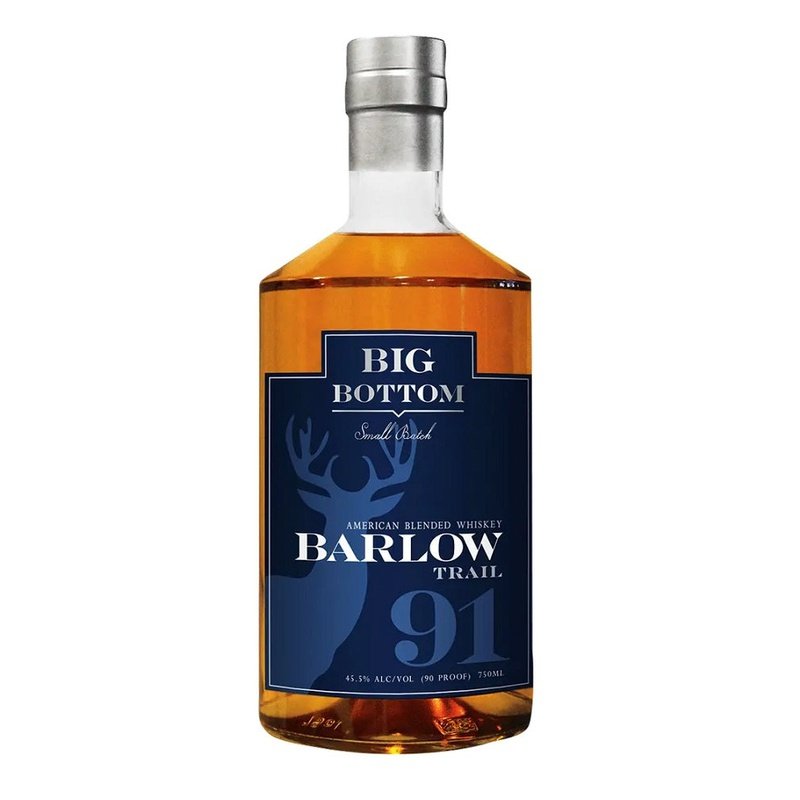 Big Bottom Barlow Trail 91 Small Batch American Blended Whiskey - ForWhiskeyLovers.com