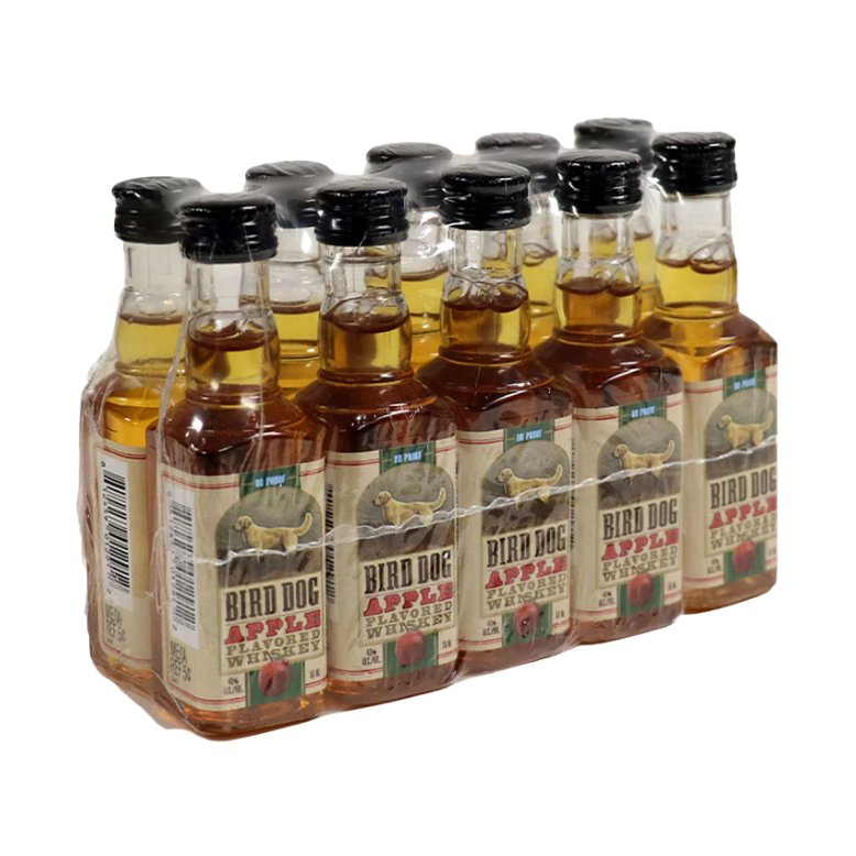 Bird Dog Apple Flavored Whiskey 10-Pack 50ml - ForWhiskeyLovers.com
