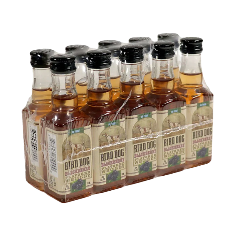 Bird Dog Blackberry Flavored Whiskey 10-Pack 50ml - ForWhiskeyLovers.com