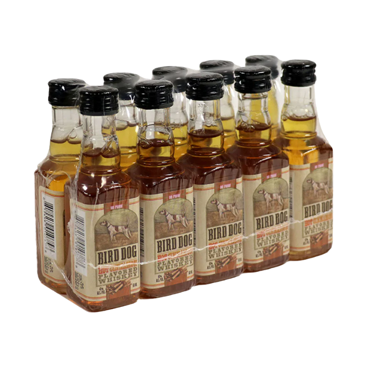 Bird Dog Hot Cinnamon Flavored Whiskey 10-Pack - ForWhiskeyLovers.com