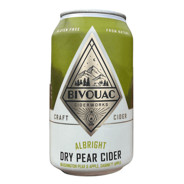 Bivouac Ciderworks 'Albright' Dry Pear Cider 4-Pack - ForWhiskeyLovers.com