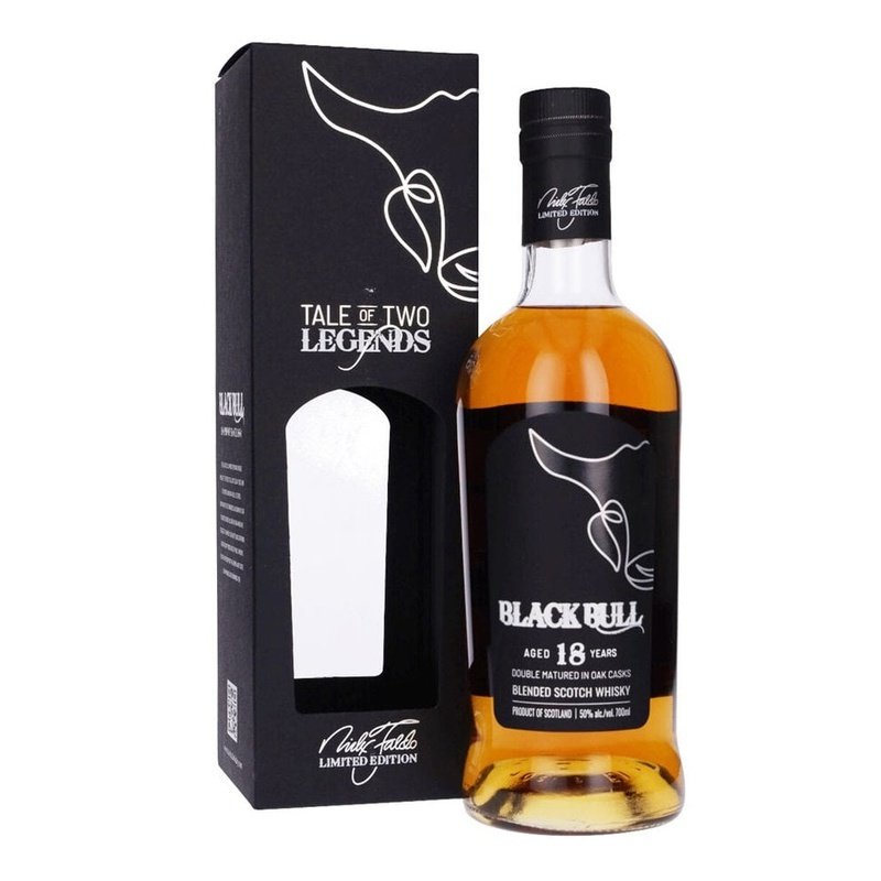 Black Bull 18 Year Old 'Tale of Two Legends' Blended Scotch Whisky - ForWhiskeyLovers.com