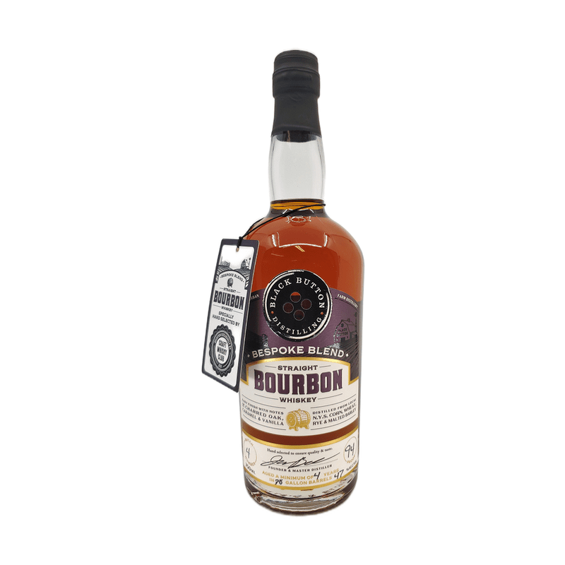 Black Button 'Bespoke Blend' Private Selection Straight Bourbon Whiskey - ForWhiskeyLovers.com