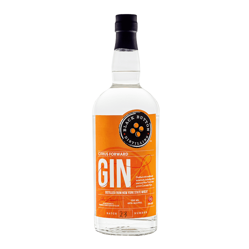 Black Button Citrus Forward Gin - ForWhiskeyLovers.com