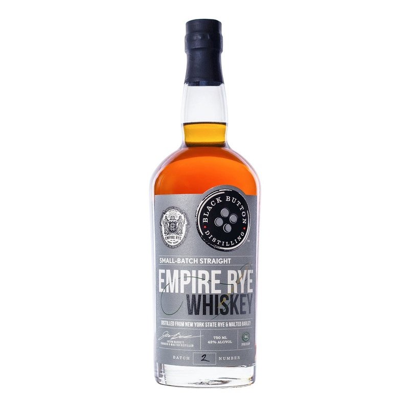 Black Button Empire Straight Rye Whiskey - ForWhiskeyLovers.com