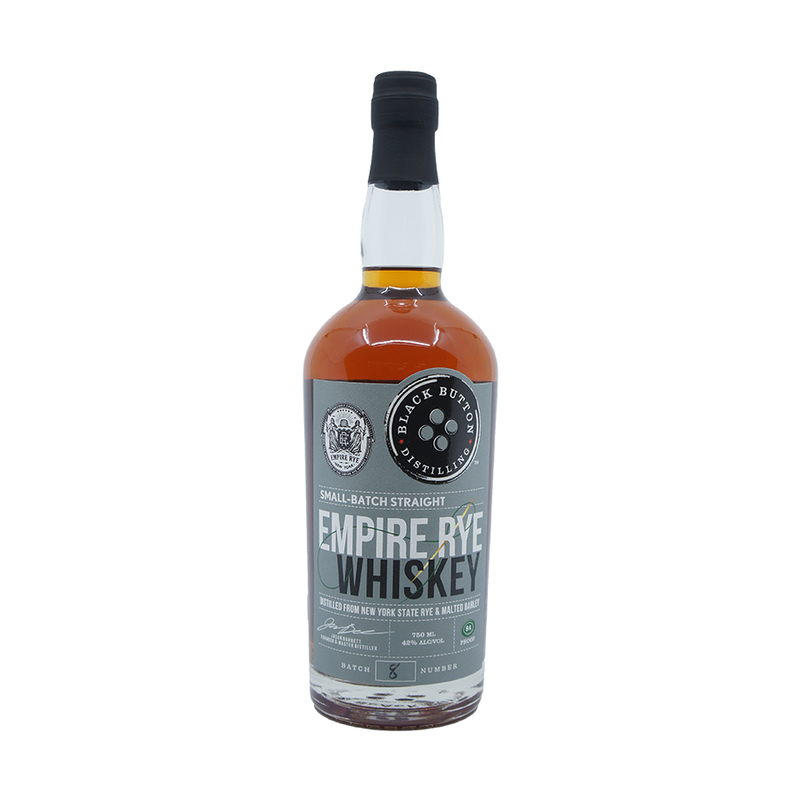 Black Button Empire Straight Rye Whiskey - ForWhiskeyLovers.com