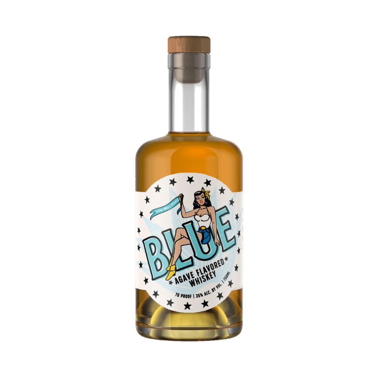 Black Patch Blue Agave Flavored Whiskey 750mL - ForWhiskeyLovers.com
