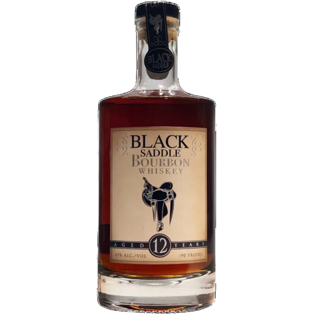 Black Saddle Bourbon 12 Year 750ml - ForWhiskeyLovers.com