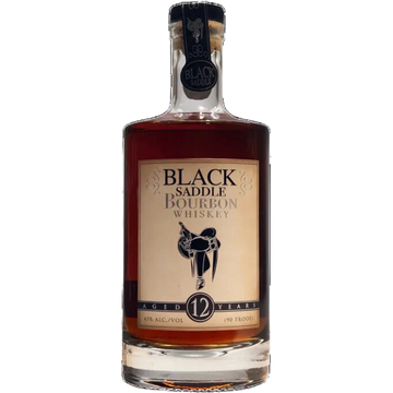 Black Saddle Bourbon 12 Year 750ml - ForWhiskeyLovers.com