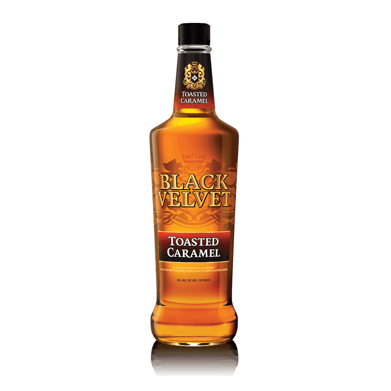 Black Velvet Toasted Caramel Blended Canadian Whisky - ForWhiskeyLovers.com