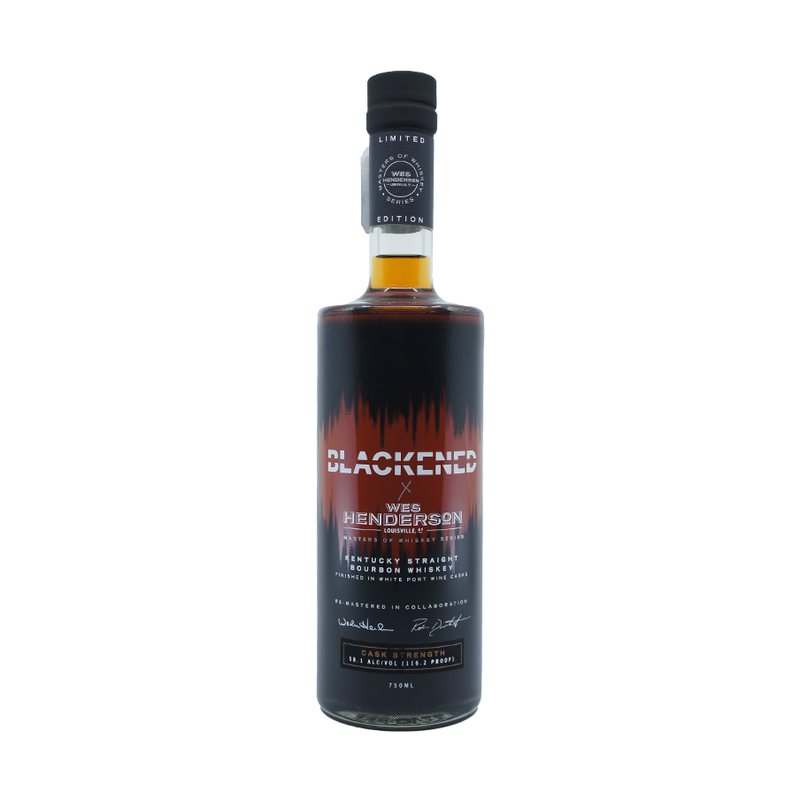 Blackened x Wes Henderson Kentucky Straight Bourbon Whiskey - ForWhiskeyLovers.com
