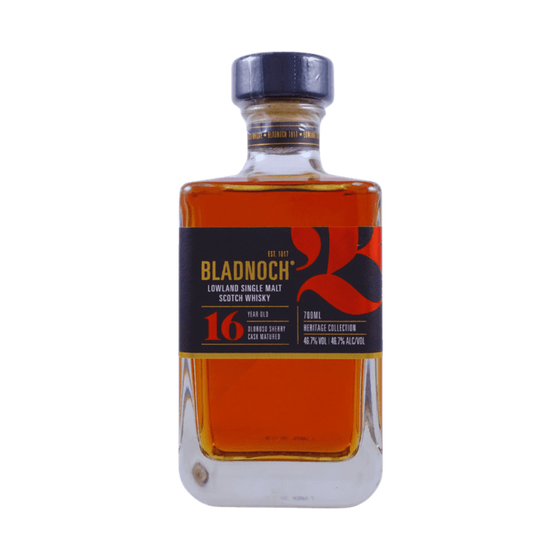 Bladnoch 16 Year Old Lowland Single Malt Scotch Whisky - ForWhiskeyLovers.com