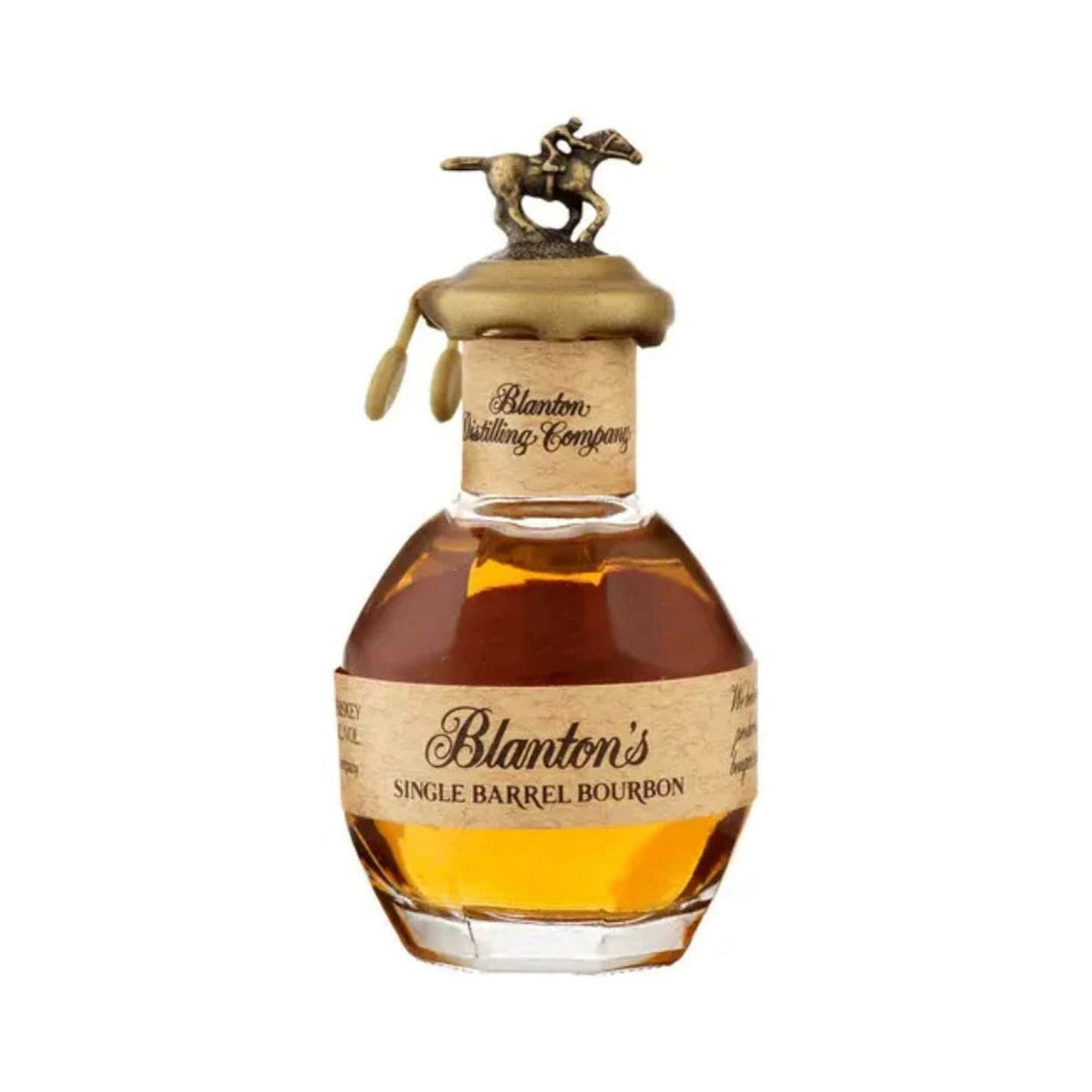 Blanton's Original Single Barrel Bourbon Whiskey 50ml - ForWhiskeyLovers.com