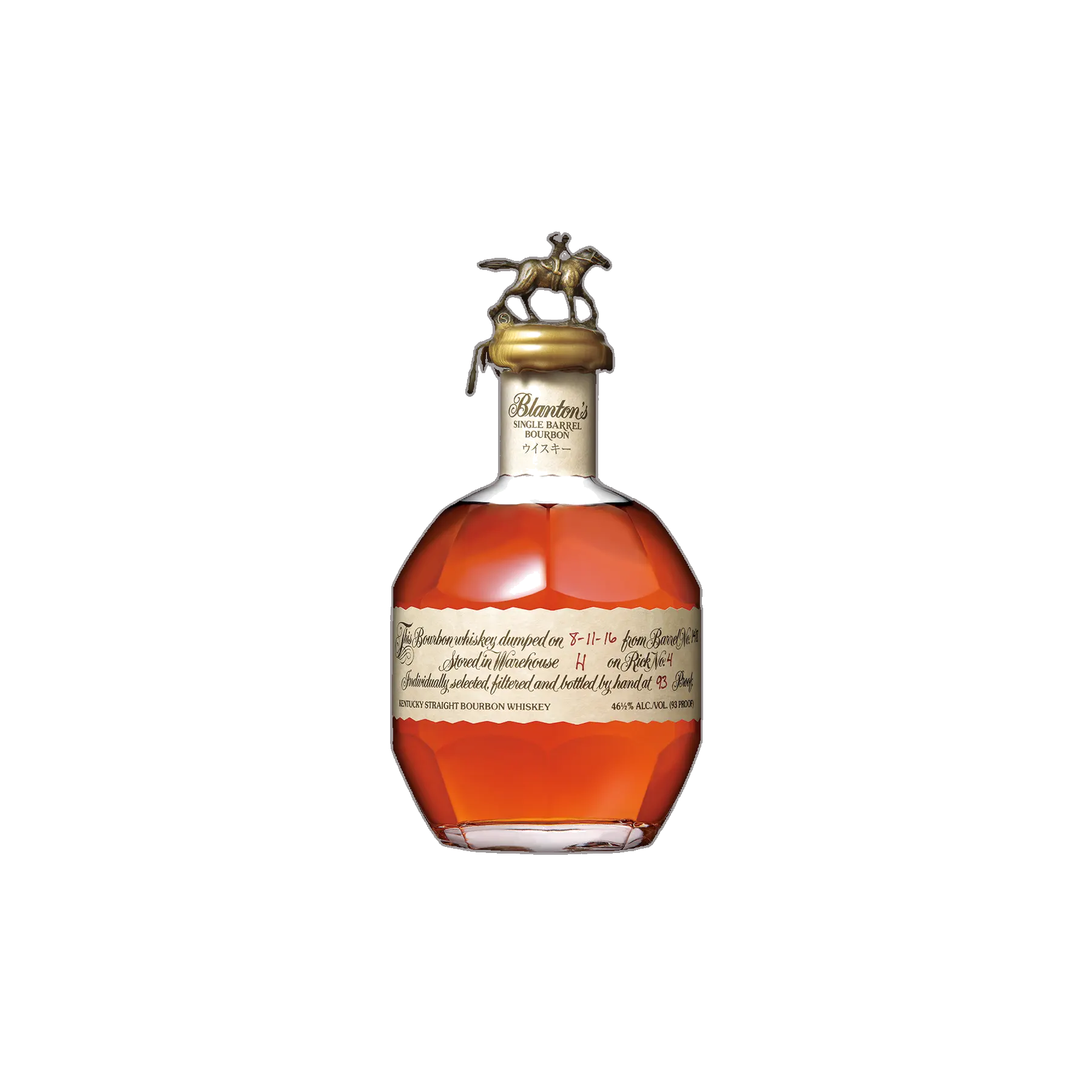 Blanton’s Single Barrel Bourbon Japanese Edition 750ml - ForWhiskeyLovers.com