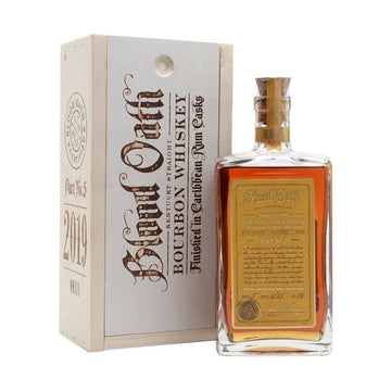 Blood Oath Pact No. 5 Caribbean Rum Casks Finish Kentucky Straight Bourbon Whiskey - ForWhiskeyLovers.com