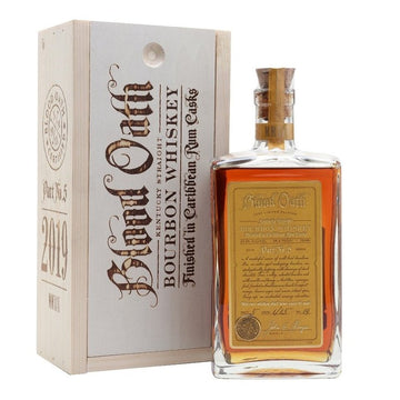 Blood Oath Pact No. 5 Caribbean Rum Casks Finish Kentucky Straight Bourbon Whiskey - ForWhiskeyLovers.com