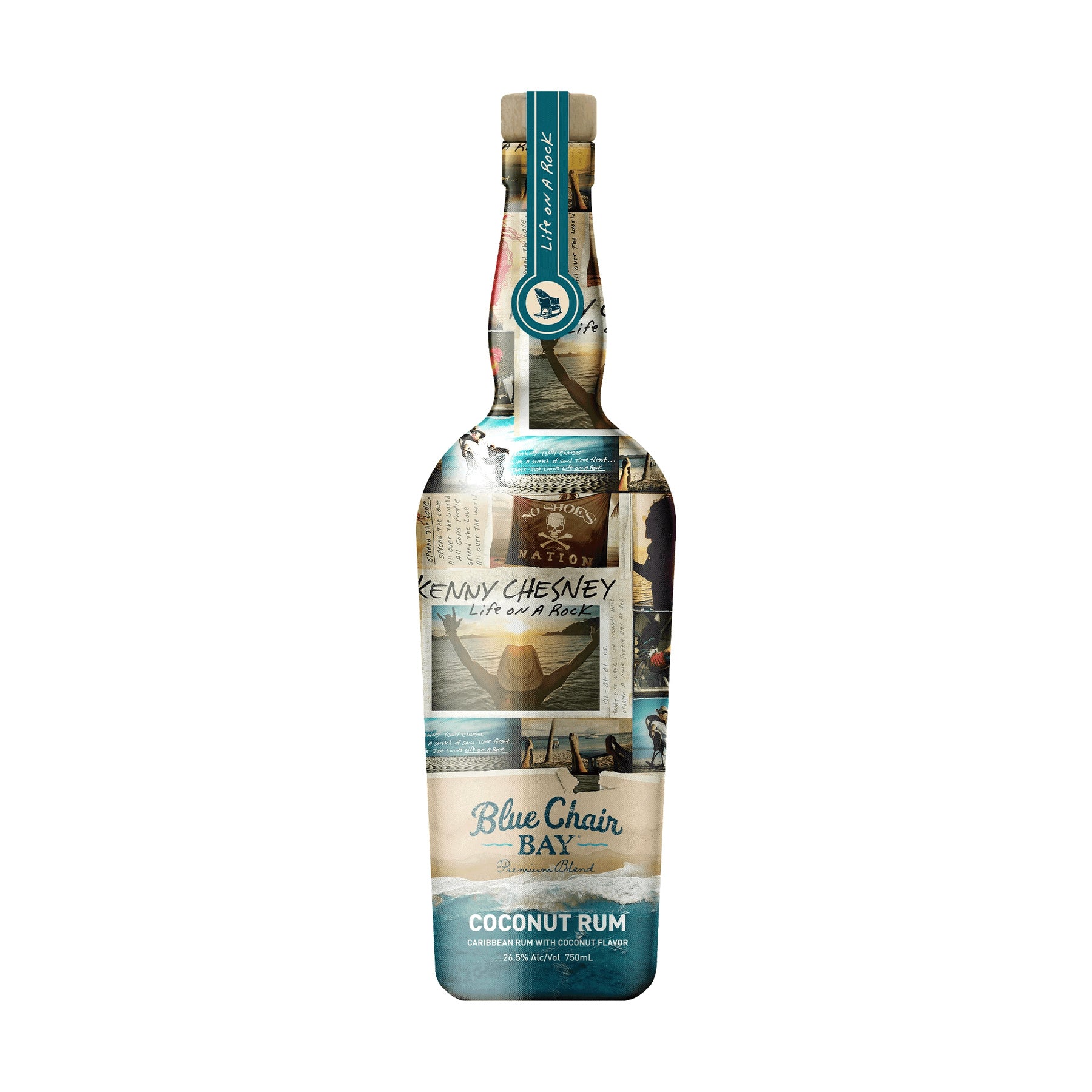 Blue Chair Bay 2023 Life on a Rock Commemorative Coconut Rum 750ml - ForWhiskeyLovers.com