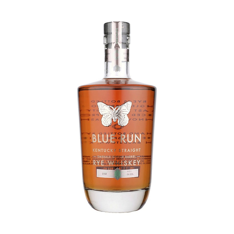 Blue Run Emerald Single Barrel Rye Whiskey 4 Year 117.1 Proof - ForWhiskeyLovers.com