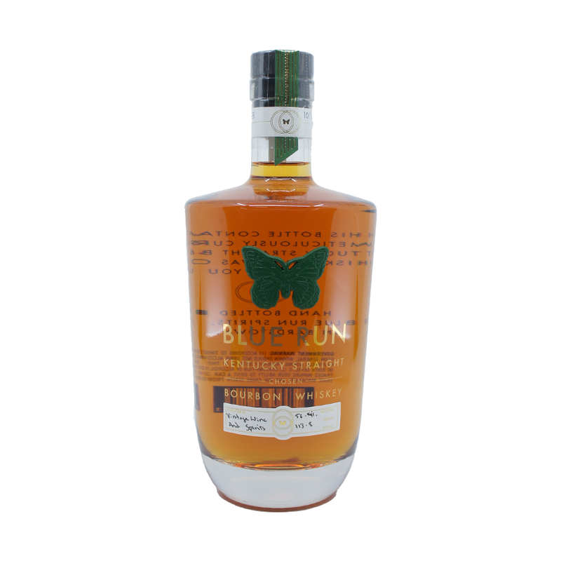 Blue Run Kentucky Straight 'Chosen' Single Barrel Bourbon Whiskey - ForWhiskeyLovers.com
