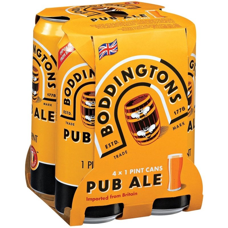 Boddingtons Pub Ale Beer 4-Pack - ForWhiskeyLovers.com