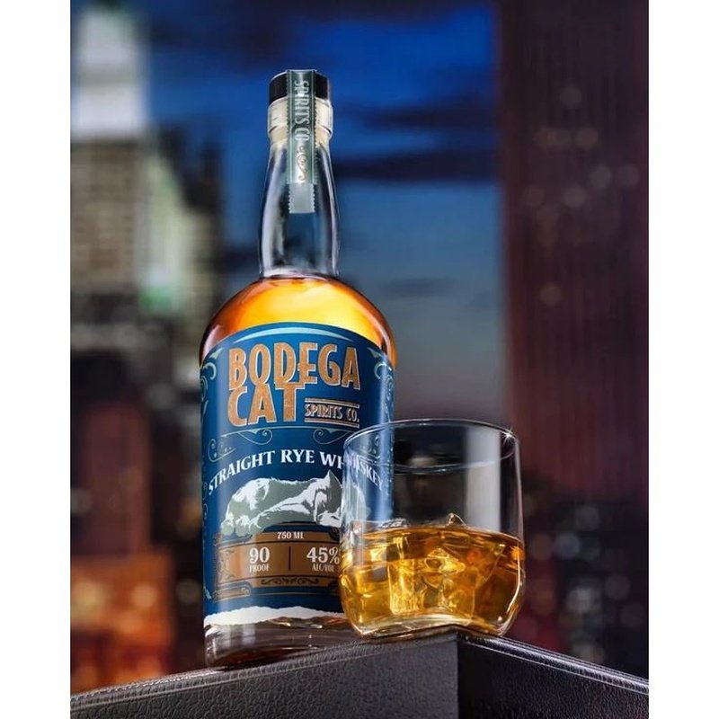 Bodega Cat Straight Rye Whiskey - ForWhiskeyLovers.com