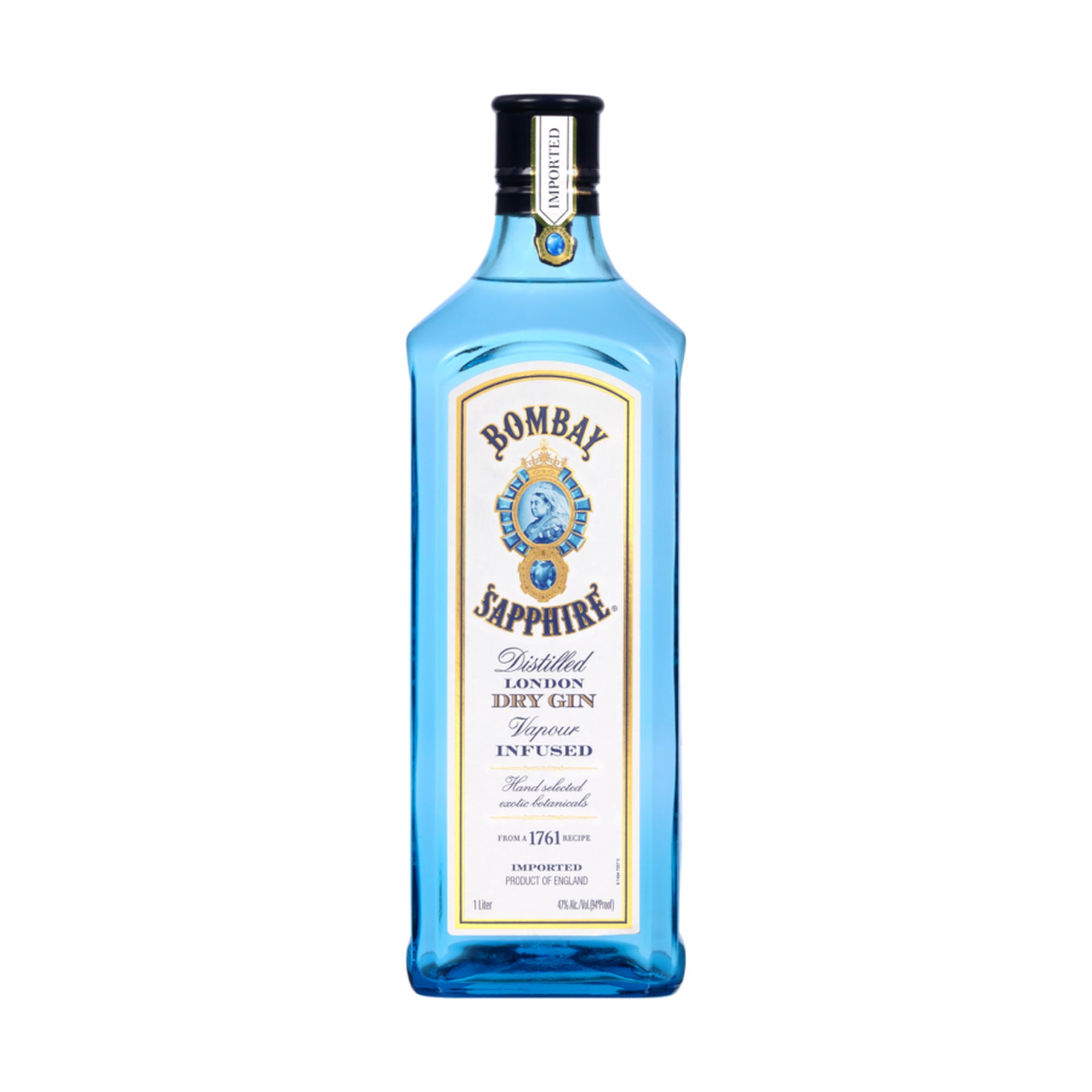 Bombay Sapphire London Dry Gin 1L - ForWhiskeyLovers.com
