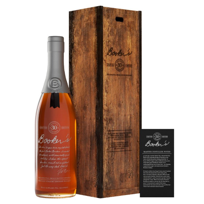 Booker's 30th Anniversary Kentucky Straight Bourbon Whiskey - ForWhiskeyLovers.com