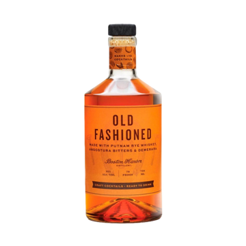 Boston Harbor Putnam Barrel Aged Old Fashioned Cocktail - ForWhiskeyLovers.com