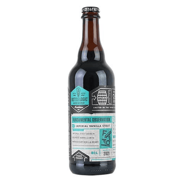 Bottle Logic Brewing Co. 10th Anniversary 'Fundamental Observation' Imperial Stout With Madagascar Vanilla Beans - ForWhiskeyLovers.com