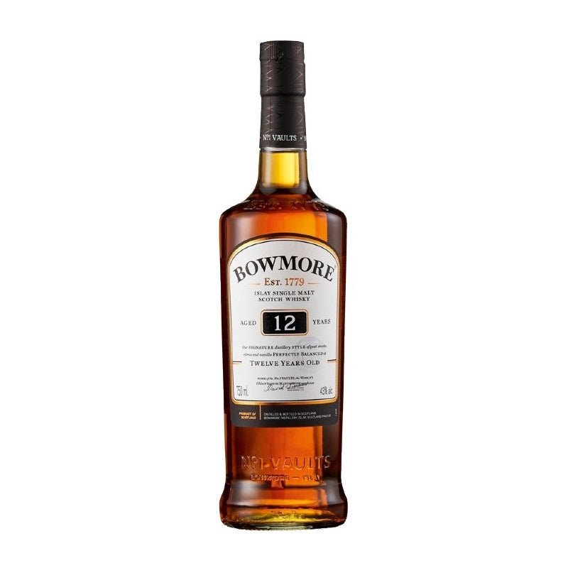 Bowmore 12 Years Old Islay Single Malt 750mL - ForWhiskeyLovers.com