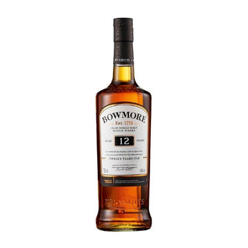 Bowmore 12 Years Old Islay Single Malt 750mL - ForWhiskeyLovers.com