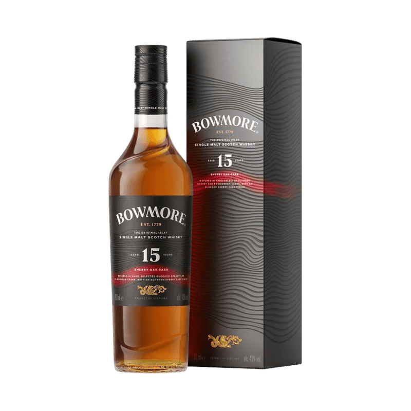 Bowmore 15 Year Old Sherry Oak Cask Single Malt Scotch Whisky - ForWhiskeyLovers.com