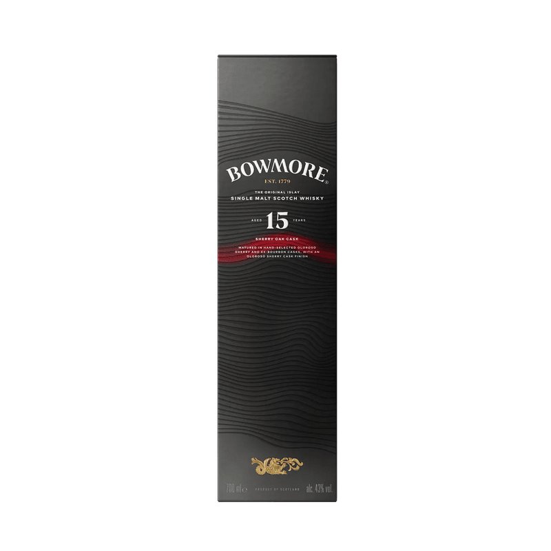 Bowmore 15 Year Old Sherry Oak Cask Single Malt Scotch Whisky - ForWhiskeyLovers.com