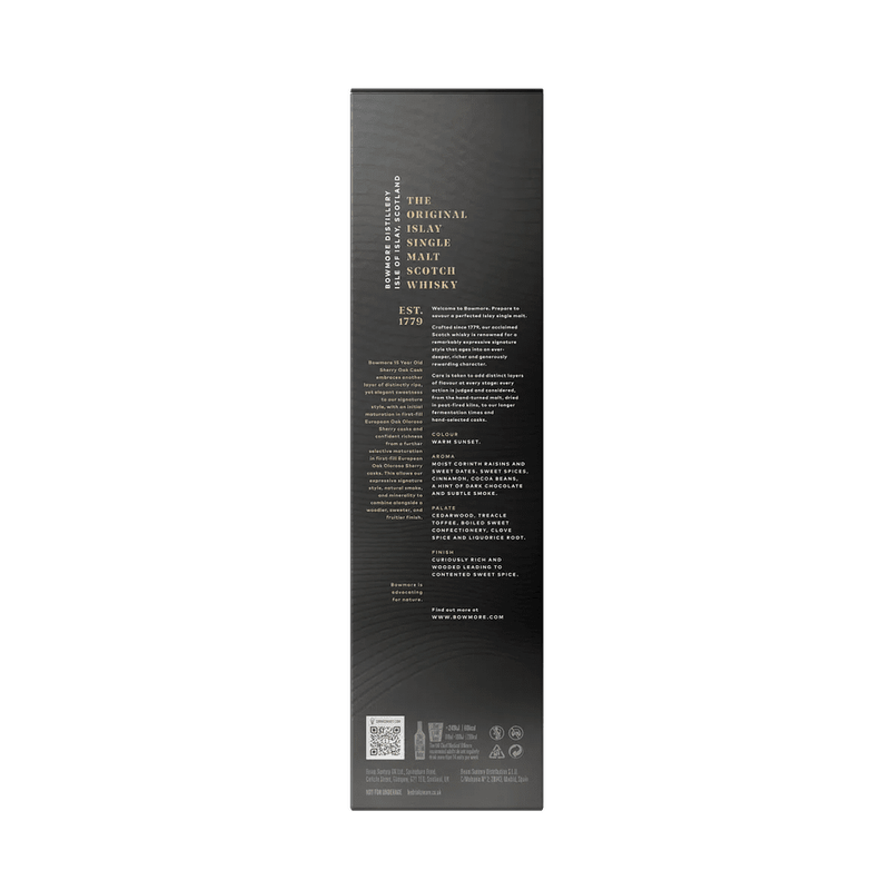 Bowmore 15 Year Old Sherry Oak Cask Single Malt Scotch Whisky - ForWhiskeyLovers.com