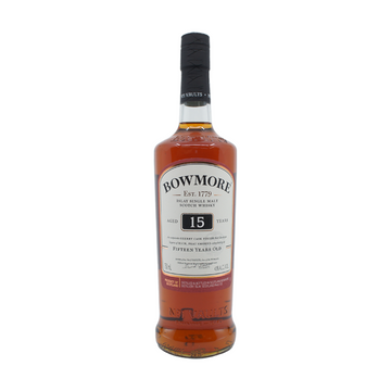 Bowmore 15YO Single Malt Whisky 750mL - ForWhiskeyLovers.com