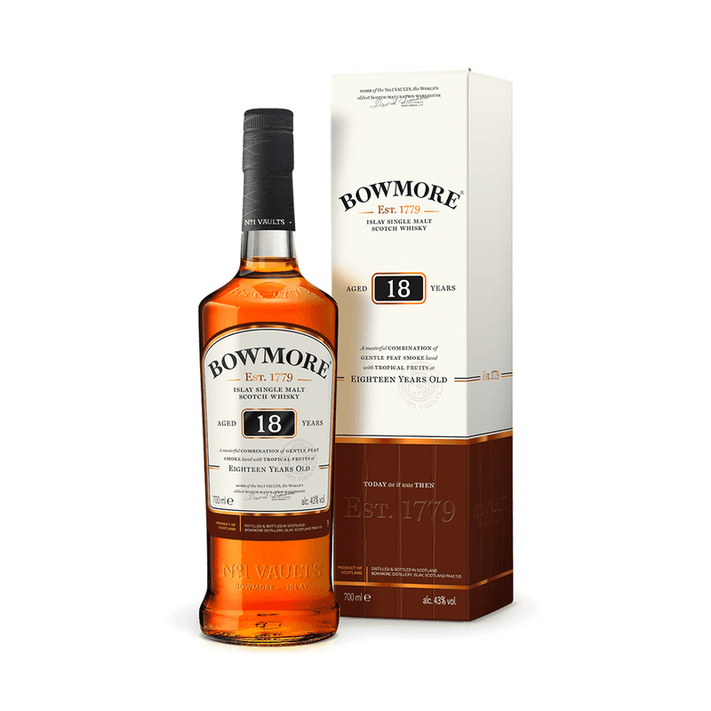 Bowmore 18 Year Old Islay Single Malt 750mL - ForWhiskeyLovers.com