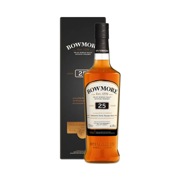 Bowmore 25 Year Old Single Malt Scotch Whisky - ForWhiskeyLovers.com
