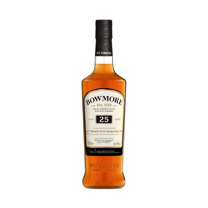 Bowmore 25 Year Old Single Malt Scotch Whisky - ForWhiskeyLovers.com