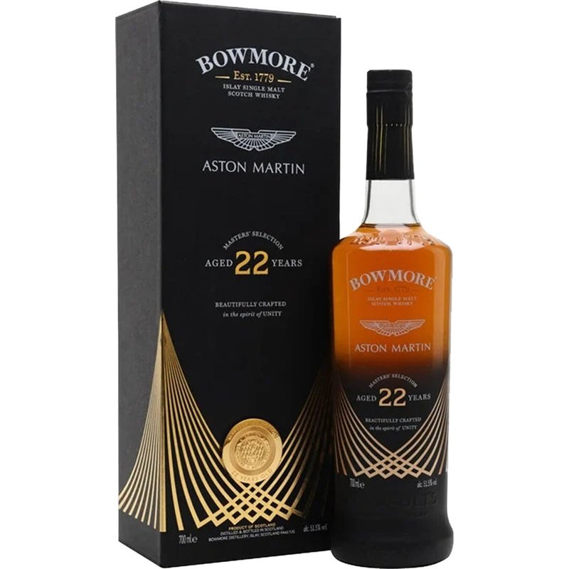 Bowmore x Aston Martin 22 Year Old Single Malt Scotch Whisky - ForWhiskeyLovers.com