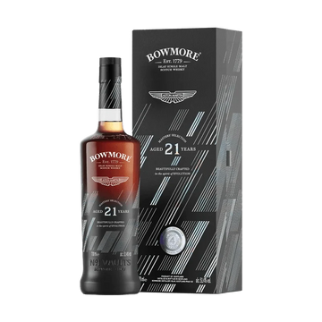 Bowmore x The Aston Martin Master's Selection No. 1 Vaults 21 Year Single Malt Scotch Whiskyy - ForWhiskeyLovers.com