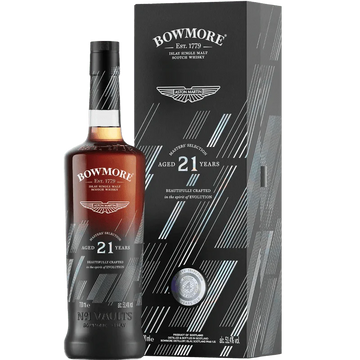 Bowmore x The Aston Martin Master's Selection No. 1 Vaults 21 Year Single Malt Scotch Whiskyy - ForWhiskeyLovers.com