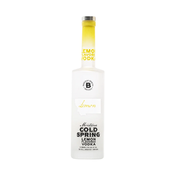 Bozeman Spirits Montana Cold Spring Lemon Flavored Vodka - ForWhiskeyLovers.com
