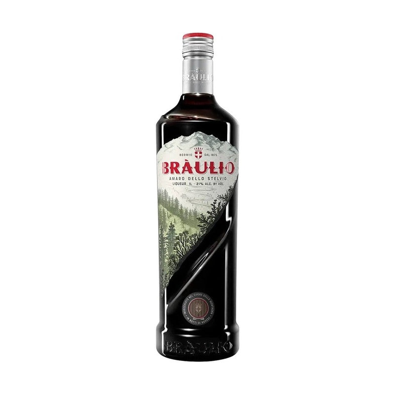 Braulio Bormio Alpino Amaro Liqueur Liter - ForWhiskeyLovers.com