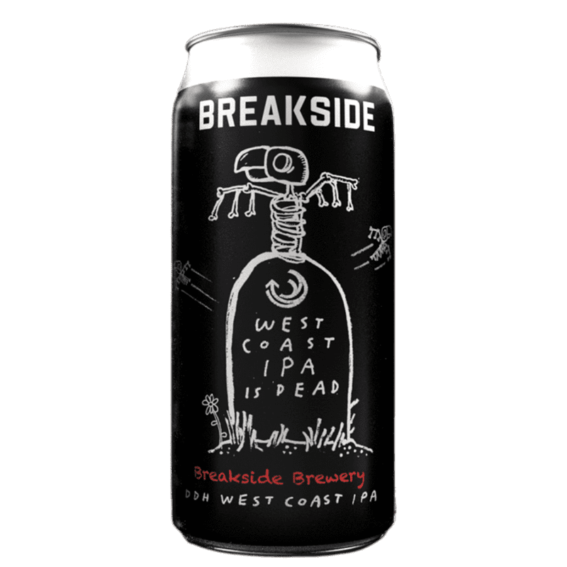 Breakside West Coast is Dead WC IPA 4-pack Cans - ForWhiskeyLovers.com