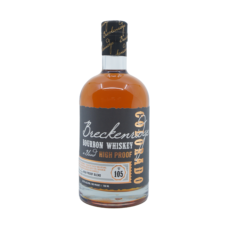Breckenridge Bourbon Distillers High 105 Proof Blend Bourbon Whiskey - ForWhiskeyLovers.com