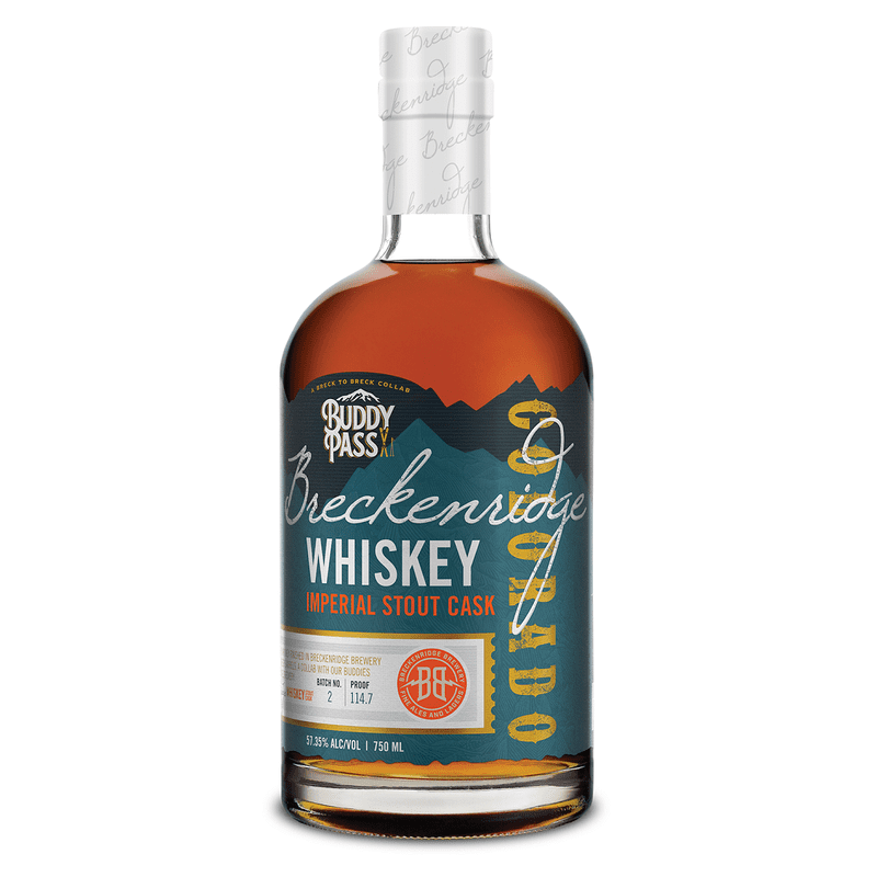 Breckenridge 'Buddy Pass' Imperial Stout Cask Finished Bourbon Whiskey - ForWhiskeyLovers.com