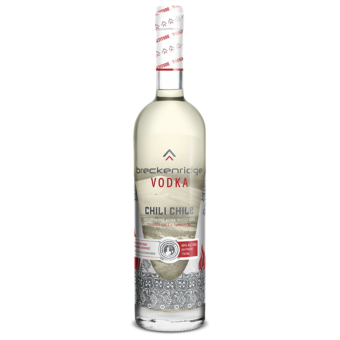 Breckenridge Chili Chile Vodka 750ml - ForWhiskeyLovers.com